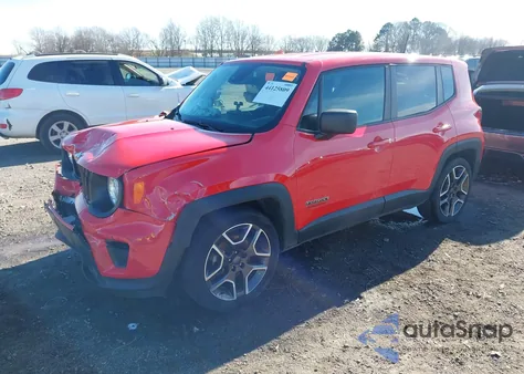 2021 Jeep Renegade Jeepster Fwd z USA, uszkodzony, nr VIN ZACNJCAB8MPM38413